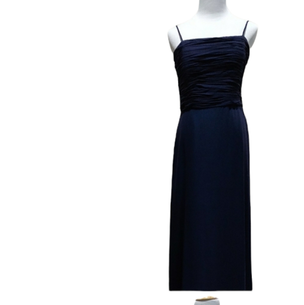 100% silk evening dress